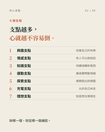 讓內心穩下來的 7 個支點 第 2 張