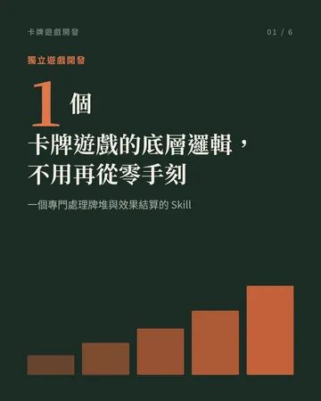 卡牌遊戲開發：底層邏輯不用從零手刻 封面