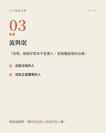 古代階級分類：從貴族到寇 第 4 張