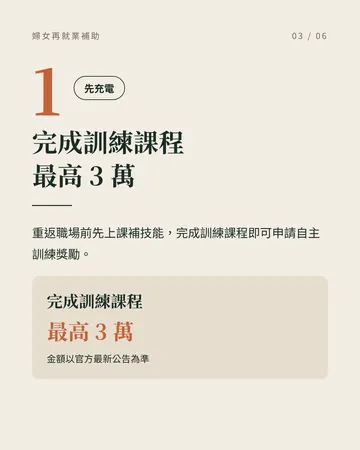 離開職場超過半年？先查這筆再就業補助 第 3 張