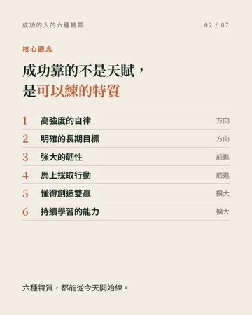 成功的人，身上都有的共同點 第 2 張