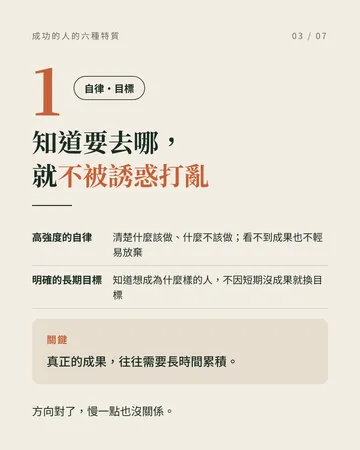 成功的人，身上都有的共同點 第 3 張