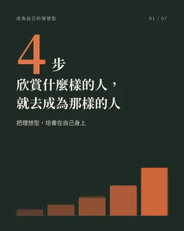 欣賞什麼樣的人，就去成為那樣的人 封面