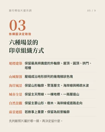 旅行明信片提示詞:手刻印章風格 第 5 張