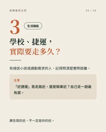 首購看房五問 第 5 張