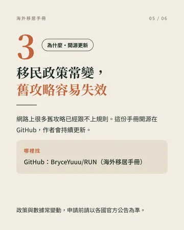 移居手冊 第 5 張