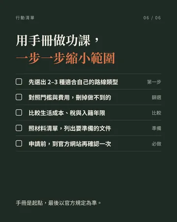 移居手冊 第 6 張