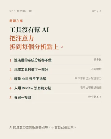 SDD 缺的那一塊:系統分析 第 2 張
