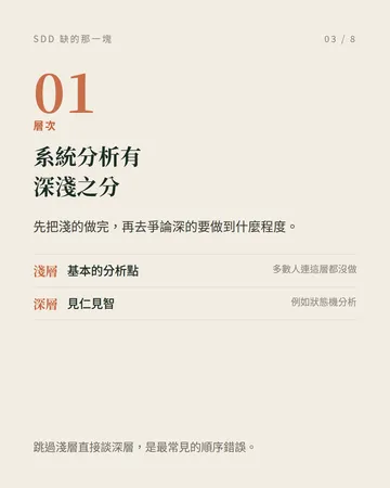SDD 缺的那一塊:系統分析 第 3 張
