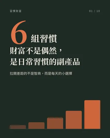 習慣致富 封面