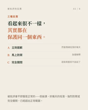 一被批評就崩潰,背後藏著什麼 第 2 張