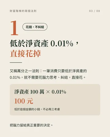 花錢看 0.01%，賺錢看 1% 第 3 張