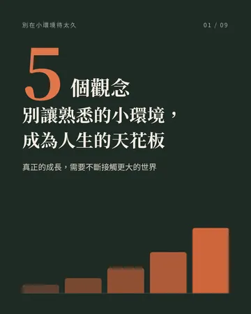 別讓熟悉的小環境，成為人生的天花板 封面